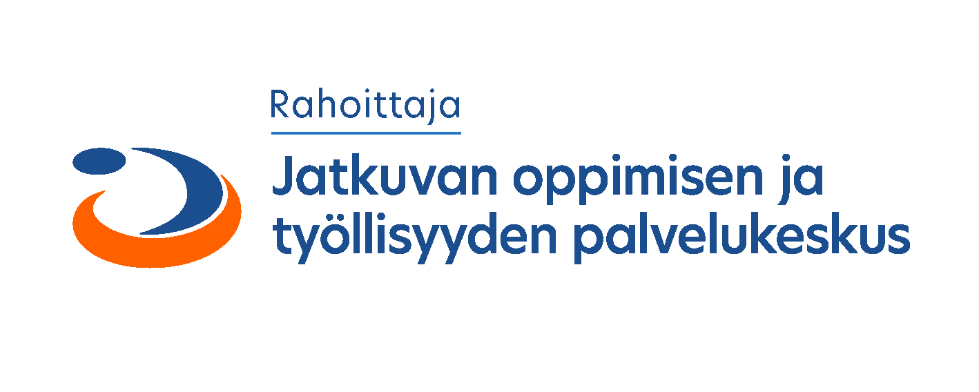 Jatkuvan oppimisen ja työllisyyden palvelukeskuksen logo.